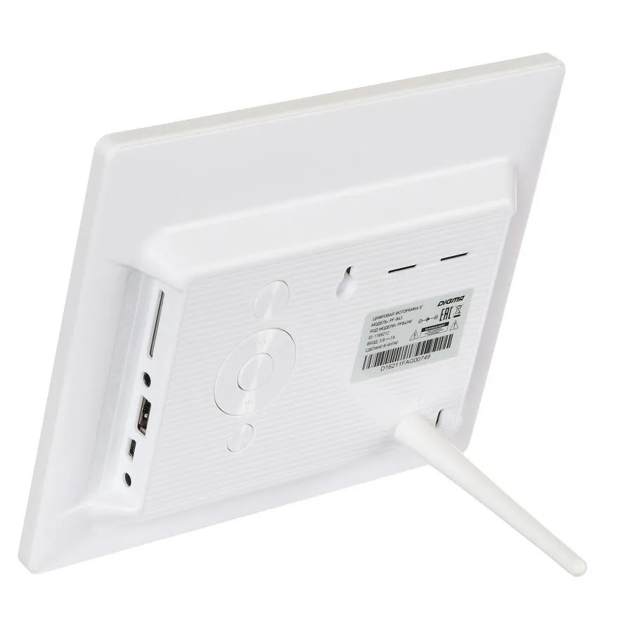 Цифровая фоторамка DIGMA PF-843 white - фото 8