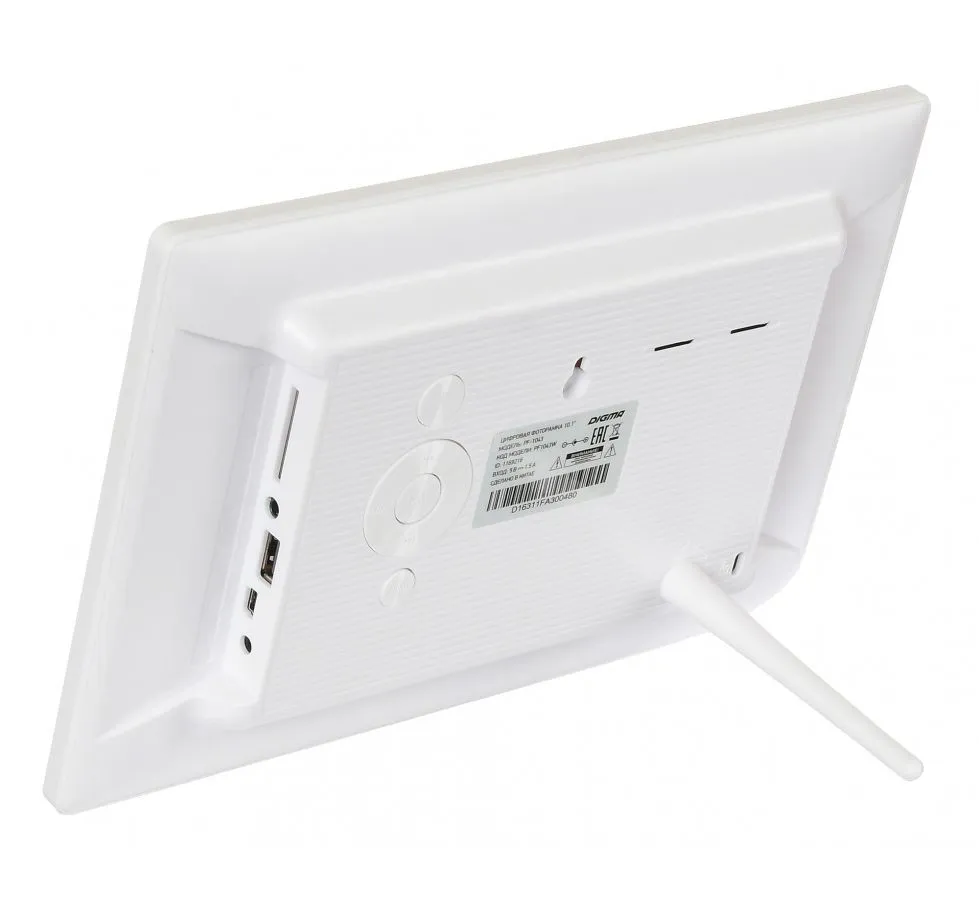 Цифровая фоторамка DIGMA PF-1043 white - фото 13