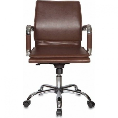 Кресло руководителя Бюрократ CH-993-Low/Brown коричневый искусст...