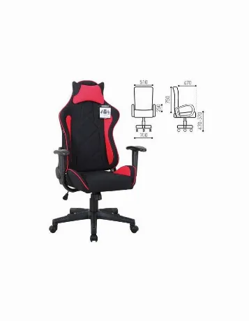 Компьютерное кресло Brabix GT Racer GM-101 черный/красный