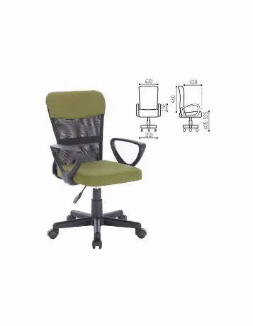 Кресло компактное Brabix Jet MG-315 зеленое