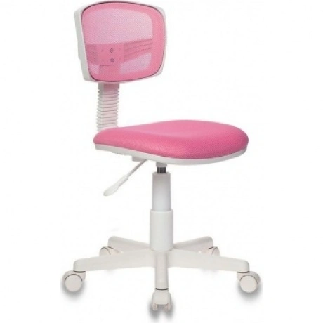 Кресло детское Бюрократ CH-W299/PK/TW-13A спинка сетка розовый T...