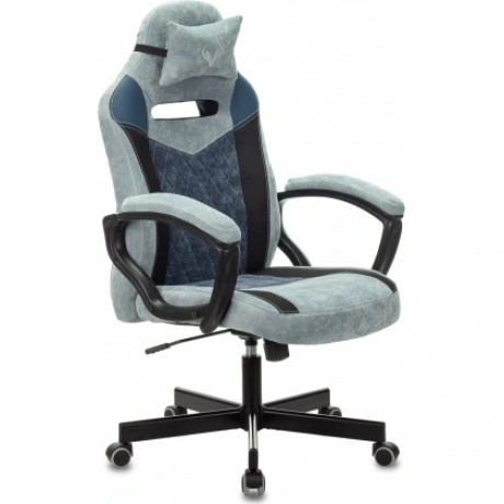 Кресло компьютерное Бюрократ VIKING 6 KNIGHT BL FABRIC синий