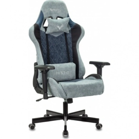 Кресло компьютерное Бюрократ VIKING 7 KNIGHT BL FABRIC синий