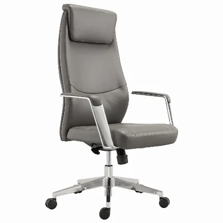 Кресло офисное BRABIX Premium Jazz EX-757, экокожа, серое (53249...