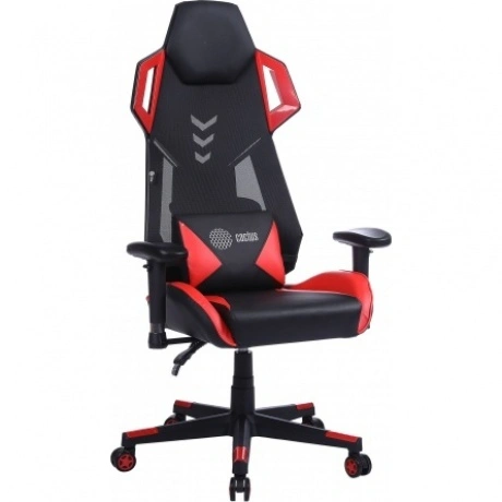 Кресло компьютерное Cactus CS-CHR-090BLR черный/красный