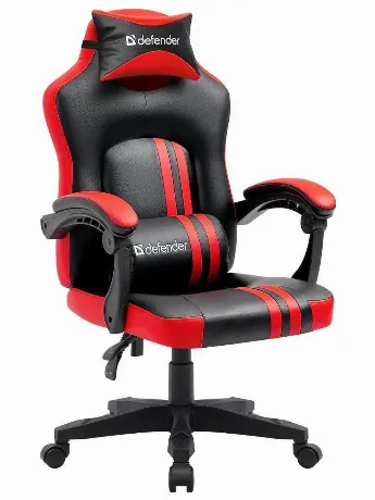 Кресло игровое Defender MERCURY BLACK/RED 64320