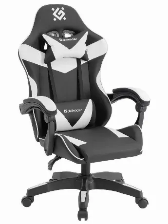 Кресло игровое Defender URANA BLACK / WHITE 64058