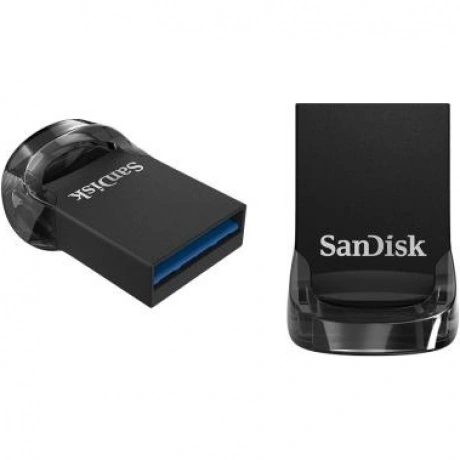 Флешка SanDisk Ultra Fit (SDCZ430-128G-G46) USB3.1 черный