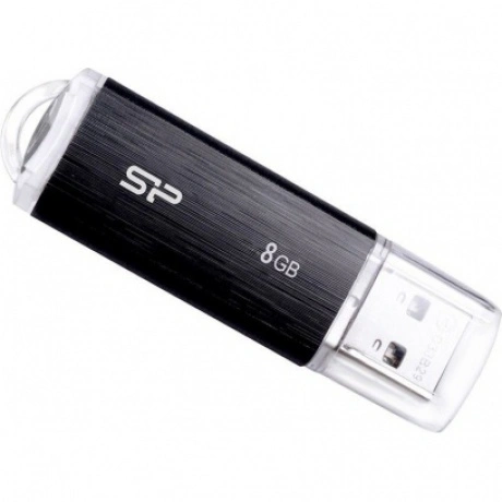 Флешка Silicon Power 8Gb Ultima U02 (SP008GBUF2U02V1K) USB2.0 Bl...