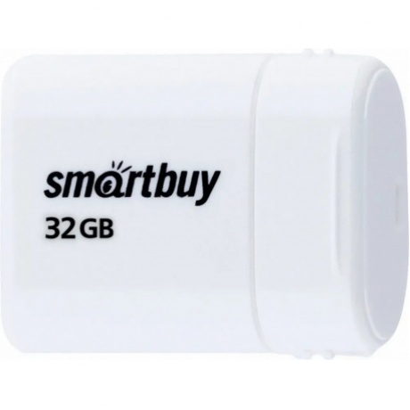 Флешка SmartBuy Lara 32GB White (SB32GBLARA-W) - фото 1