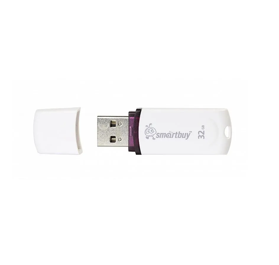 Флешка SmartBuy Paean 32GB White (SB32GBPN-W) - фото 5