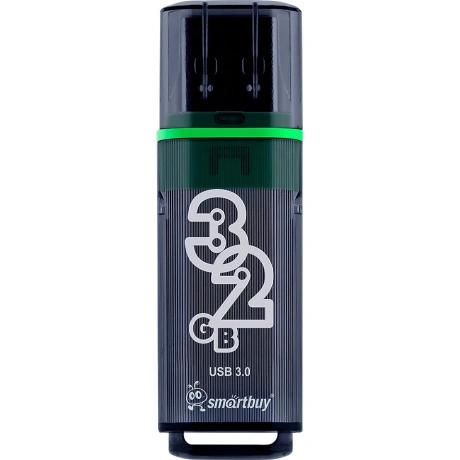 Флешка SmartBuy Glossy 32GB Dark Grey (SB32GBGS-DG)