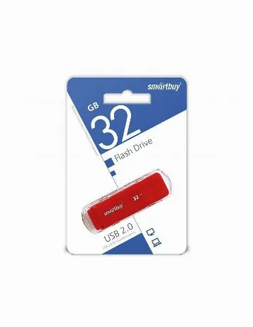 Флешка SmartBuy 32Gb Dock red USB 3.0