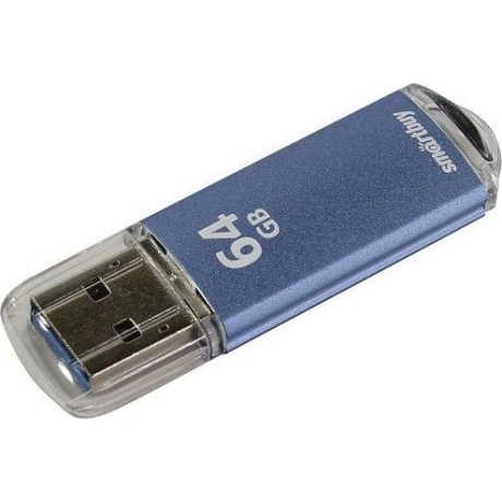 Флешка SmartBuy 64Gb V-Cut Blue USB 3.0
