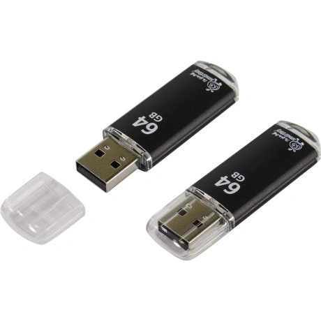 Флешка SmartBuy 64Gb V-Cut Black USB 3.0