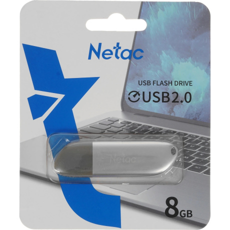 Флешка Netac U352 8Gb (NT03U352N-008G-20PN) - фото 3