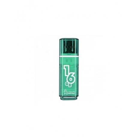 Флешка SmartBuy 16Gb Glossy Green SB16GBGS-G - фото 1