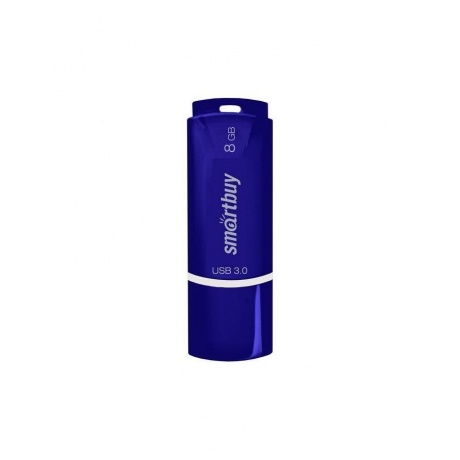 Флешка SmartBuy Crown 8Gb Blue (SB8GBCRW-BL) - фото 1