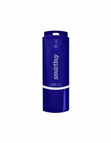 Флешка SmartBuy Crown 8Gb Blue (SB8GBCRW-BL)