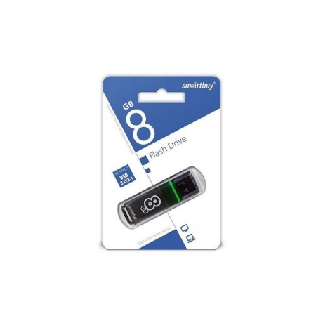 Флешка SmartBuy 8Gb Glossy (SB8GBGS-DG) - фото 3