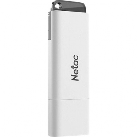 Флешка Netac U185 128Gb (NT03U185N-128G-20WH) белая - фото 2
