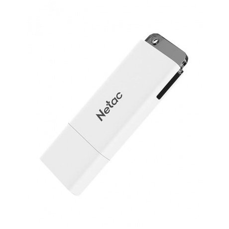 Флешка Netac U185 256Gb (NT03U185N-256G-30WH) белая - фото 1