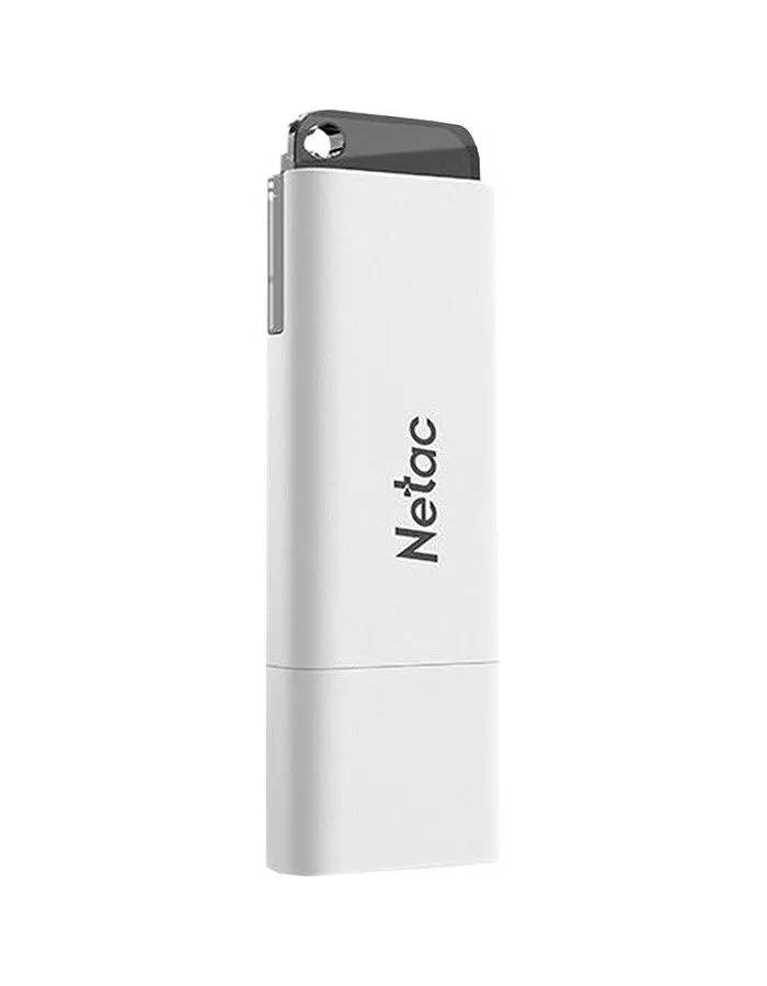 Флешка Netac U185 256Gb (NT03U185N-256G-30WH) белая - фото 2