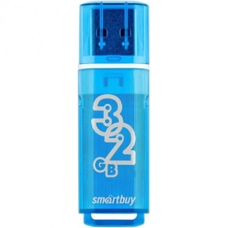 Флешка Smartbuy 32Gb USB Drive USB2.0 Glossy series Blue (SB32GB...