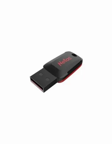 Флешка Netac 128Gb U197 NT03U197N-128G-20BK USB2.0 черный/красны...