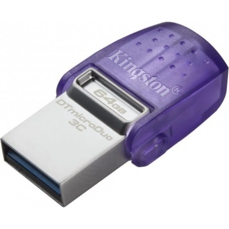 Флешка Kingston 64Gb DTDUO3CG3/64GB USB Type-C 3.2 Gen 1/USB 3.2...