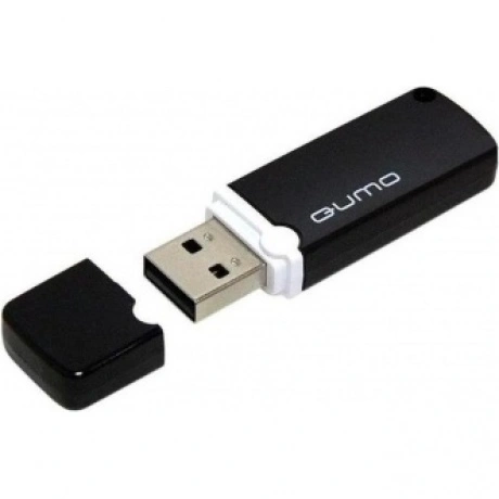 Флешка Qumo Optiva 8Гб 02 Black (QM8GUD-OP2-black)