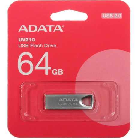 Флешка A-Data UV210 64Gb (AUV210-64G-RGD) USB2.0 золотистый