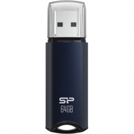 Флешка Silicon Power 64Gb Marvel M02 SP064GBUF3M02V1B, Blue - фото 1