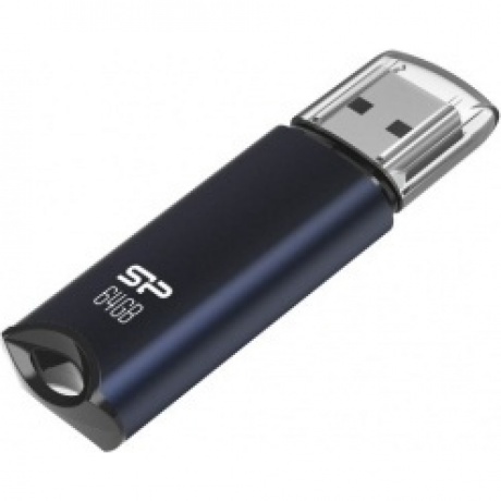 Флешка Silicon Power 64Gb Marvel M02 SP064GBUF3M02V1B, Blue - фото 2