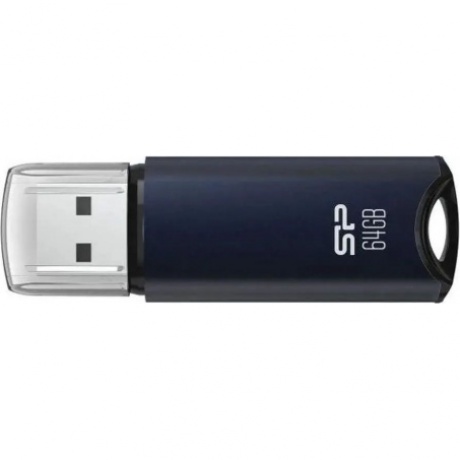 Флешка Silicon Power 64Gb Marvel M02 SP064GBUF3M02V1B, Blue - фото 4