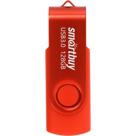 Флешка 128Gb SmartBuy UFD 3.0 Twist Red SB128GB3TWR - фото 1