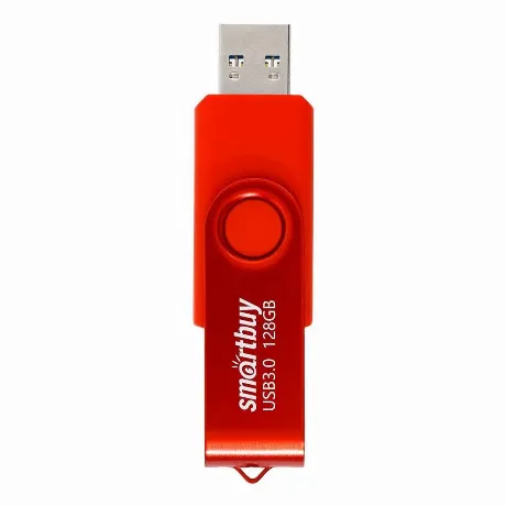 Флешка 128Gb SmartBuy UFD 3.0 Twist Red SB128GB3TWR