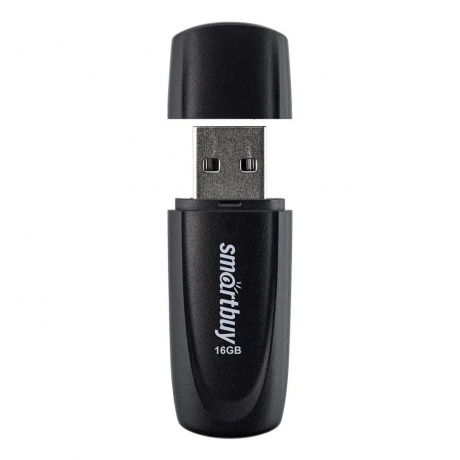 Флешка 16Gb SmartBuy Scout Black SB016GB2SCK - фото 2