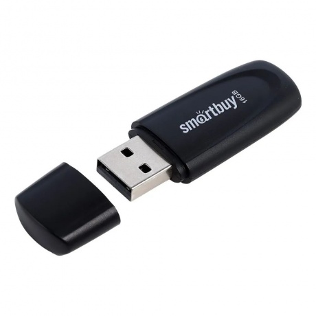 Флешка 16Gb SmartBuy Scout Black SB016GB2SCK - фото 3