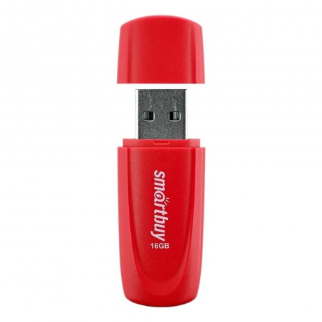 Флешка 16Gb SmartBuy Scout Red SB016GB2SCR - фото 2