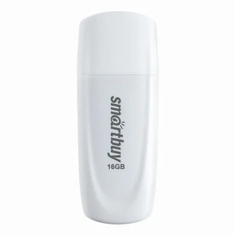 Флешка 16Gb SmartBuy Scout White SB016GB2SCW