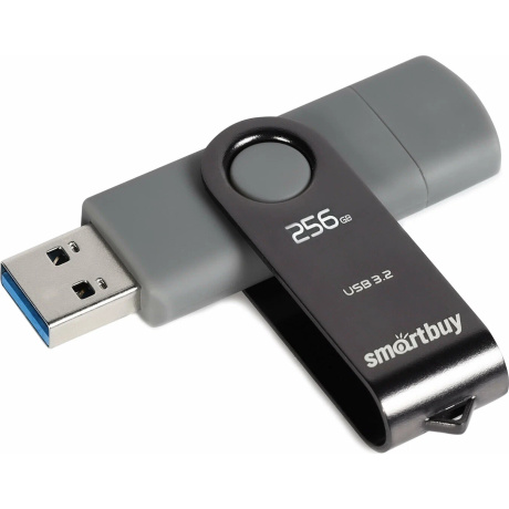 Флешка 256Gb SmartBuy Twist Dual SB256GB3DUOTWK - фото 2