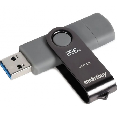 Флешка 256Gb SmartBuy Twist Dual SB256GB3DUOTWK - фото 3