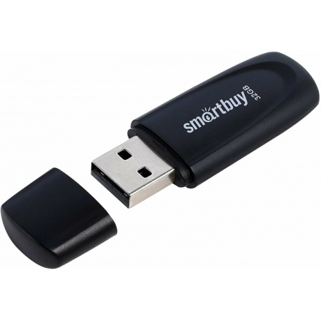 Флешка 32Gb SmartBuy Scout Black SB032GB2SCK - фото 5