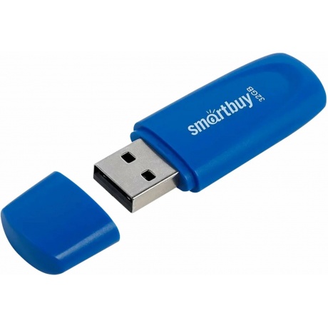 Флешка 32Gb SmartBuy Scout Blue SB032GB2SCB - фото 2
