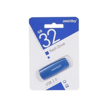 Флешка 32Gb SmartBuy Scout Blue SB032GB2SCB - фото 5