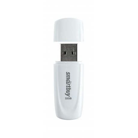 Флешка 32Gb SmartBuy Scout White SB032GB2SCW - фото 3