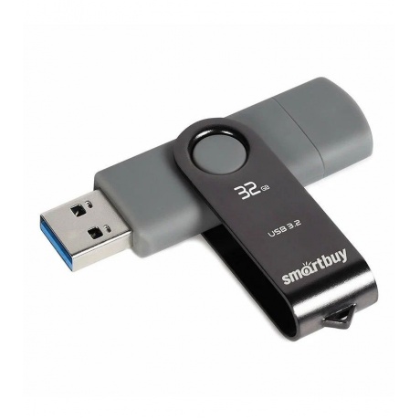 Флешка 32Gb SmartBuy Twist Dual SB032GB3DUOTWK - фото 1