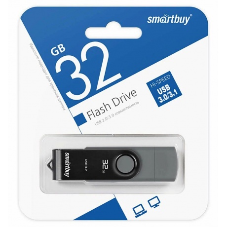 Флешка 32Gb SmartBuy Twist Dual SB032GB3DUOTWK - фото 3